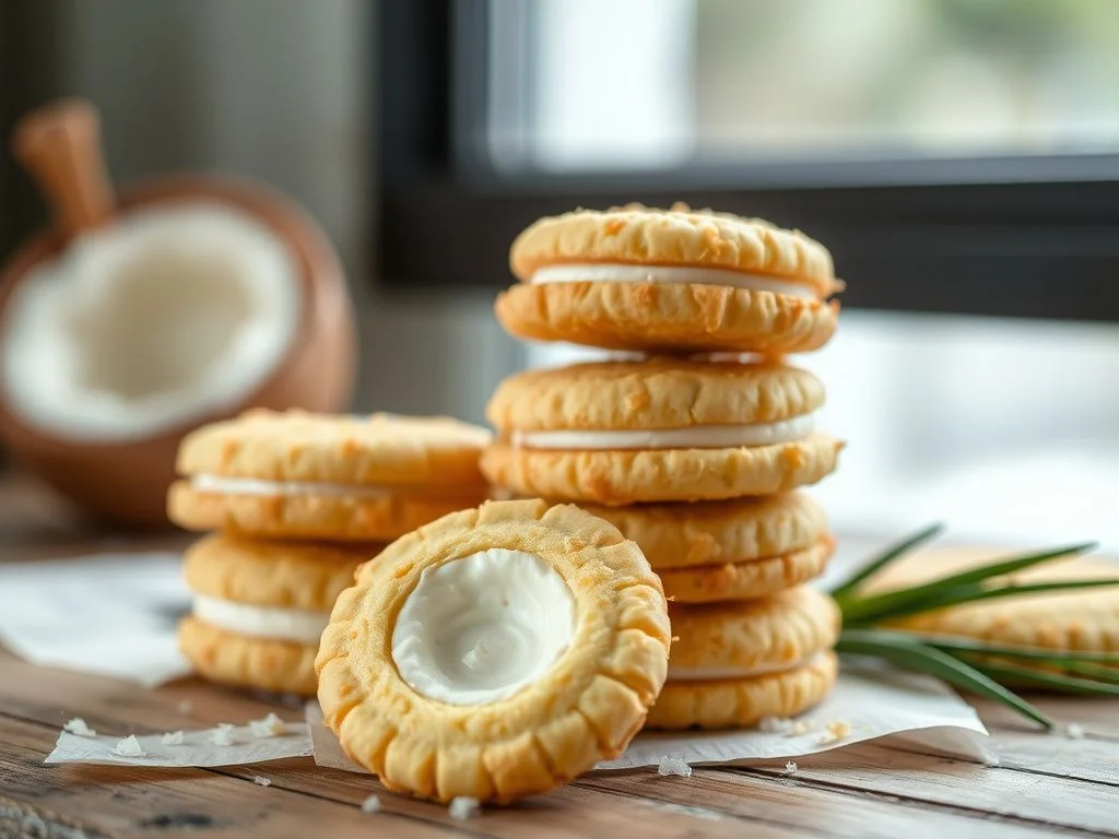 Kokosové laskonky: ľahký recept s exotickou chuťou | Dezerty z kokosu