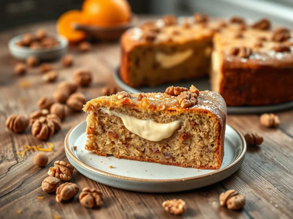 Vlašský orechový koláč: tradičný recept s jemným krémom